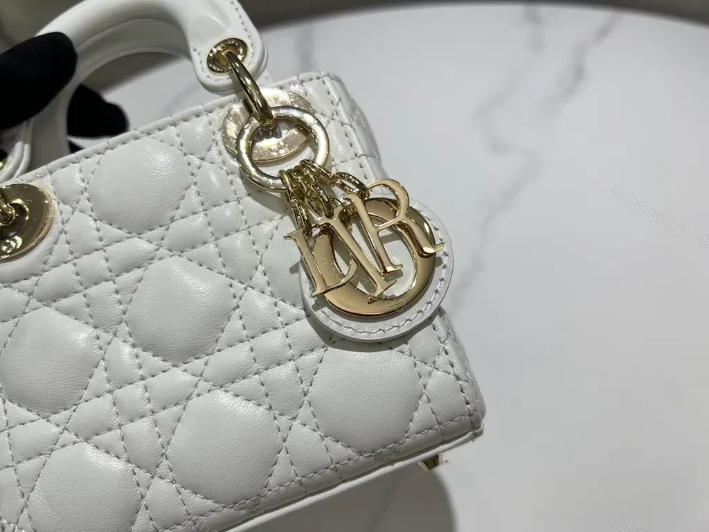 View 7 of Mini Quilted White Dior Bag: Elevated Everyday Luxury