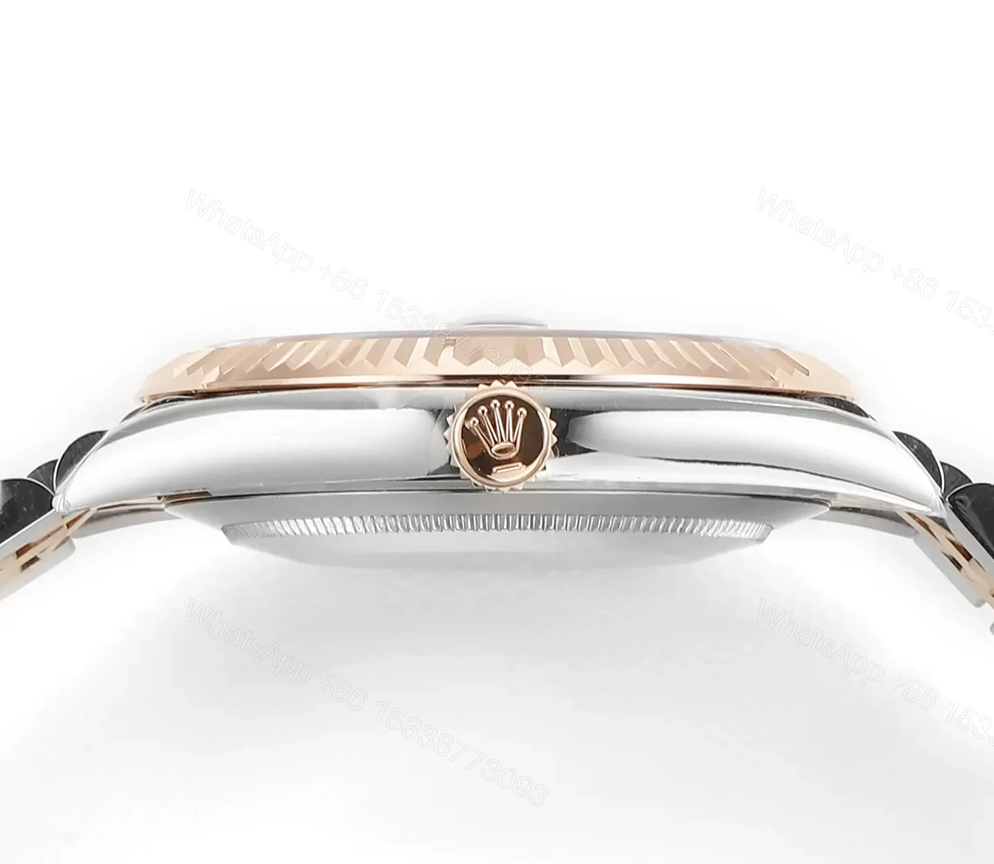 JH Factory Clean Factory DDF Classic Two-Tone Rolex Style Watch — view 2
