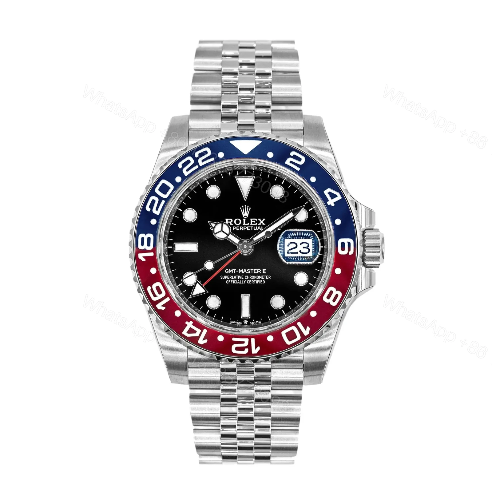 Rolex Gmt Master II Pepsi 126710 Blro Jubilee Ceramic Bezel 40mm — view 1