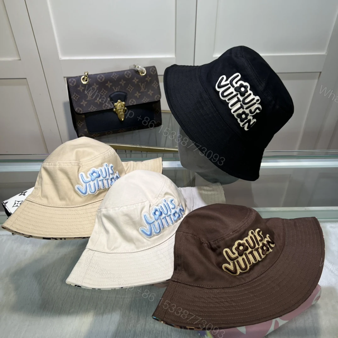 LV精品仿製刺繡漁夫帽四色風格百搭夏日通勤首選 — view 1
