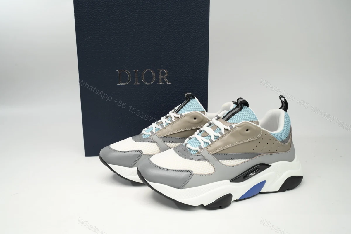 Dior B22 White Blue 3SN231YXX H865 — view 2