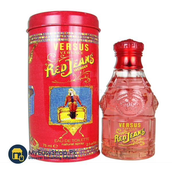 Versace Red Jeans Eau De Toilette For Women – 75ML — view 1