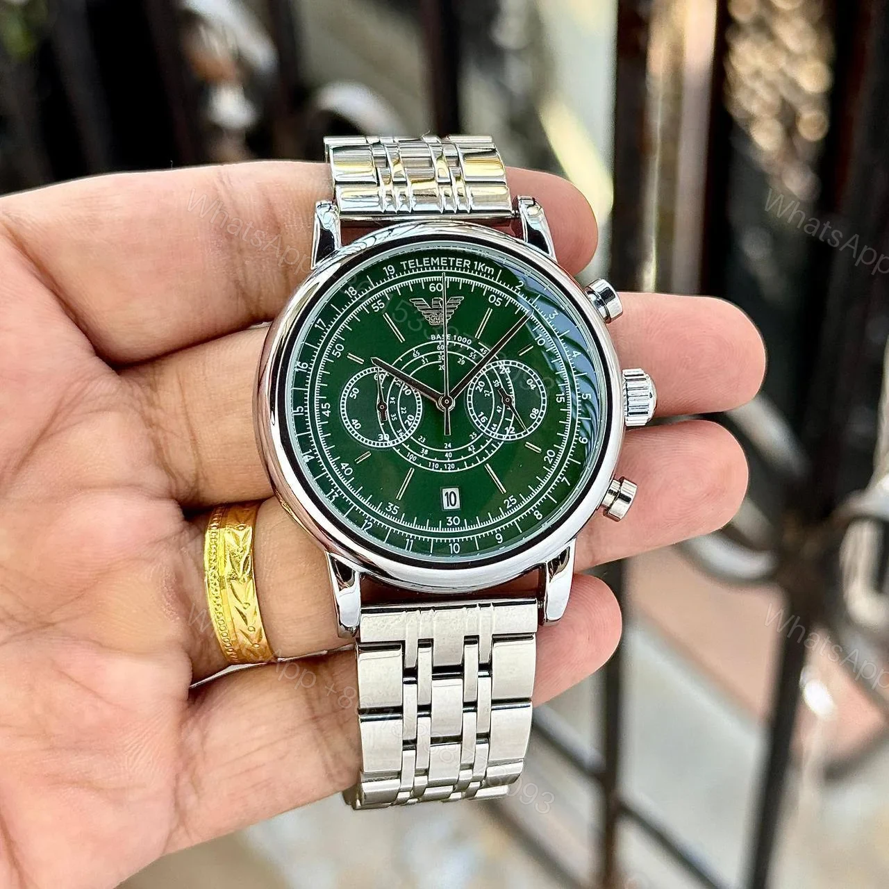 Emporio Armani Emerald Green Dial — view 1