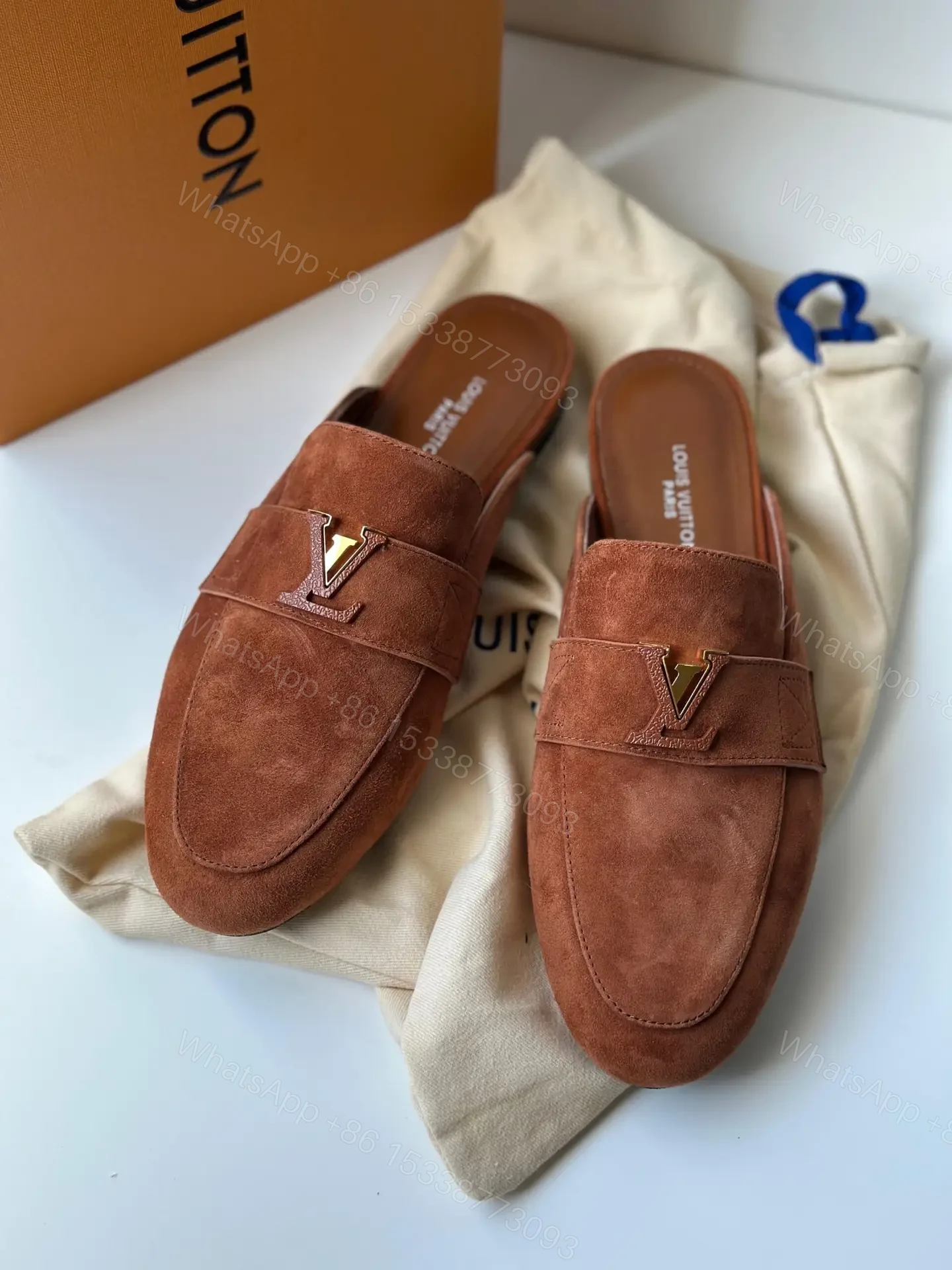 LOUIS VUITTON Mare Open Back Loafer — view 1
