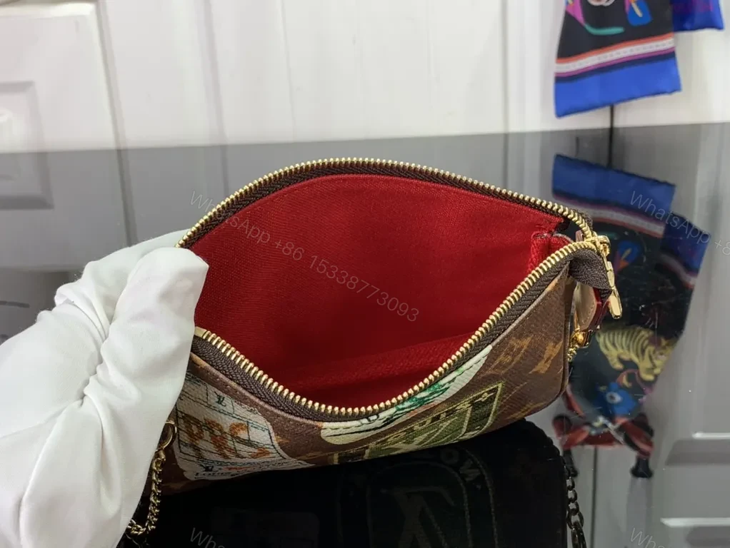 View 8 of Chic Patchwork Crossbody: Designer-Inspired, All-Day Luxury Bag