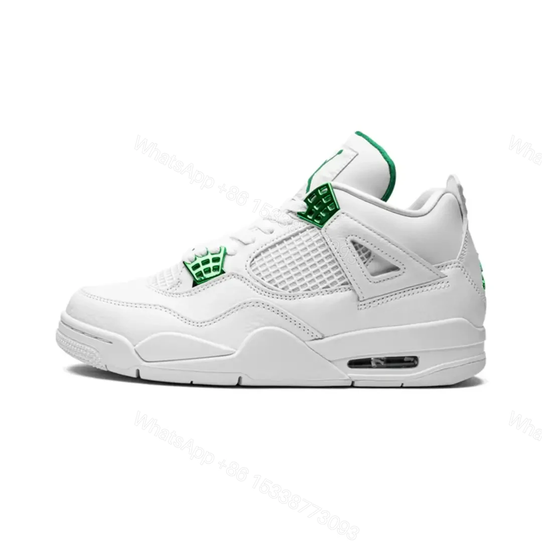 Air Jordan 4 Retro Metallic Green — view 1
