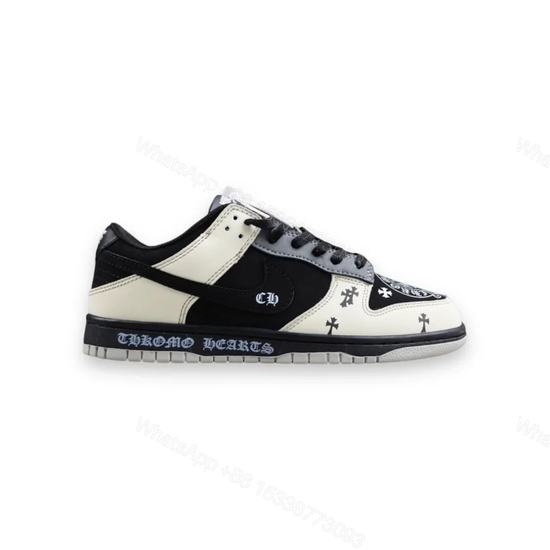 Nike Dunk Low Chrome Hearts Custom — view 1