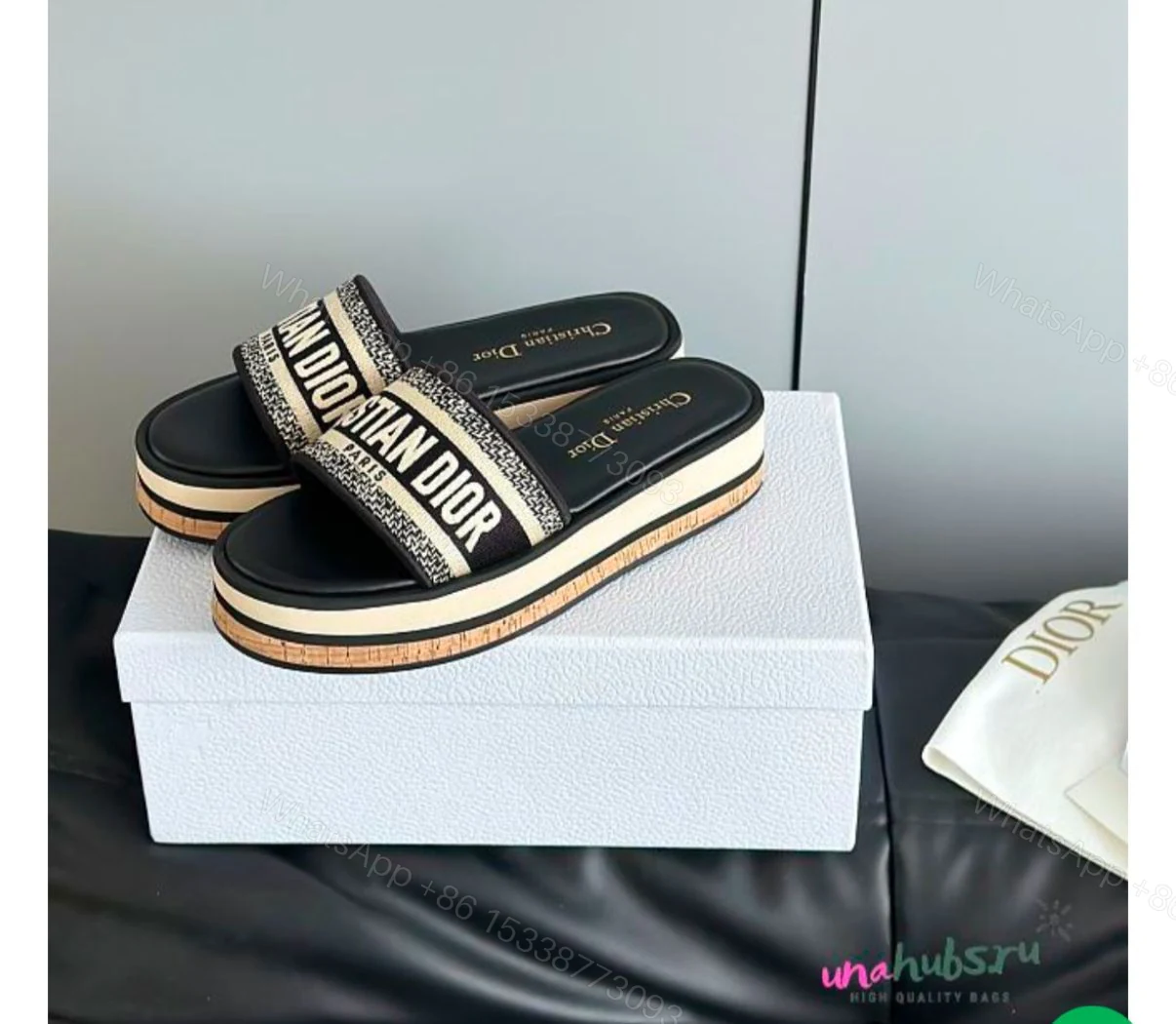 First Copy Christian Dior Dway Platforms — view 1