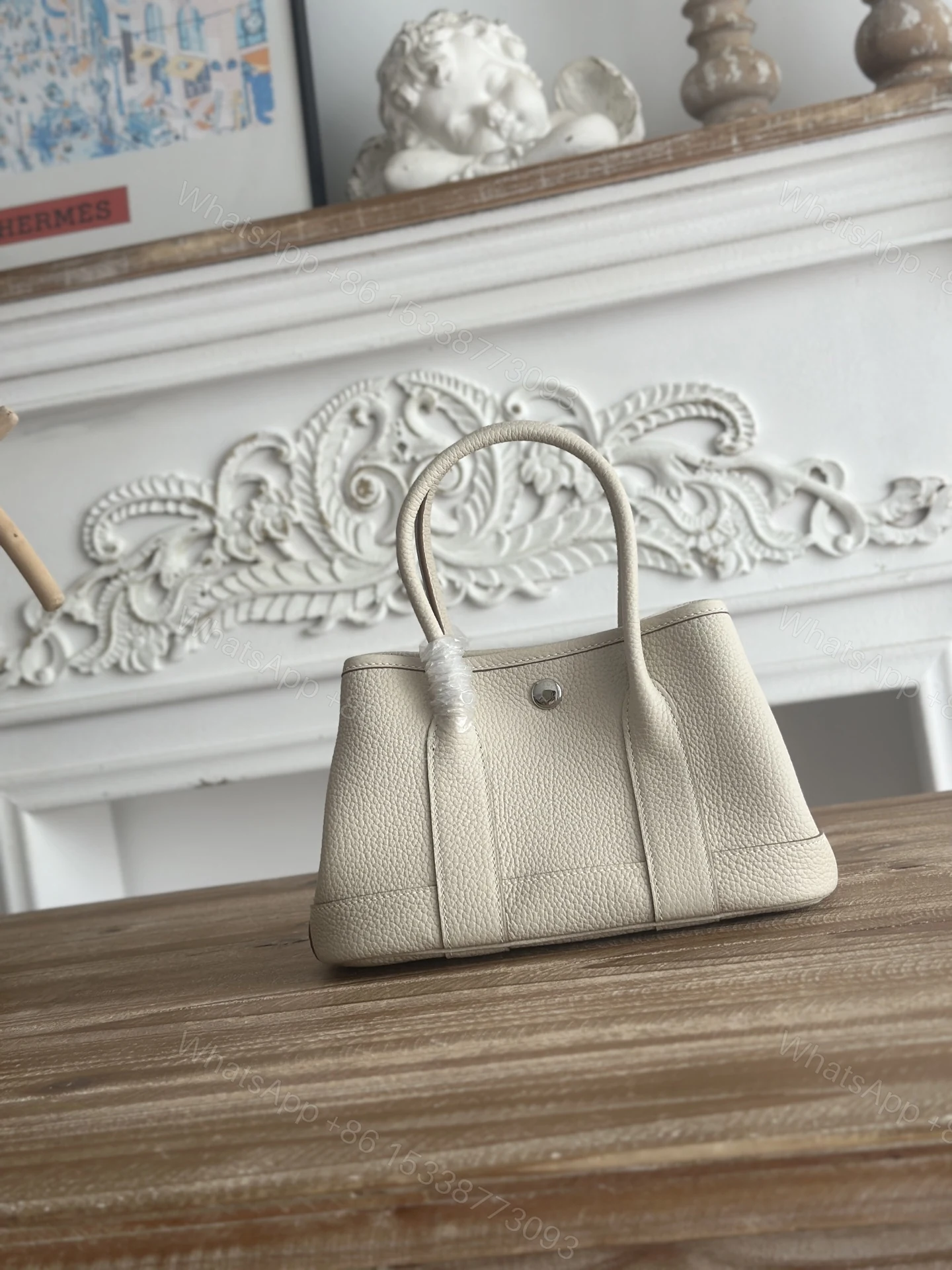 Hermès 一比一 女款 Garden Party 托特包 經典拼色設計 大容量款 — view 1