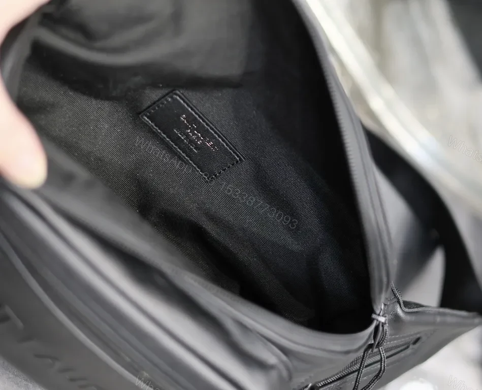 View 8 of Black Leather Crossbody: Compact Luxe, Minimalist Hardware, Everyday Luxury Bag