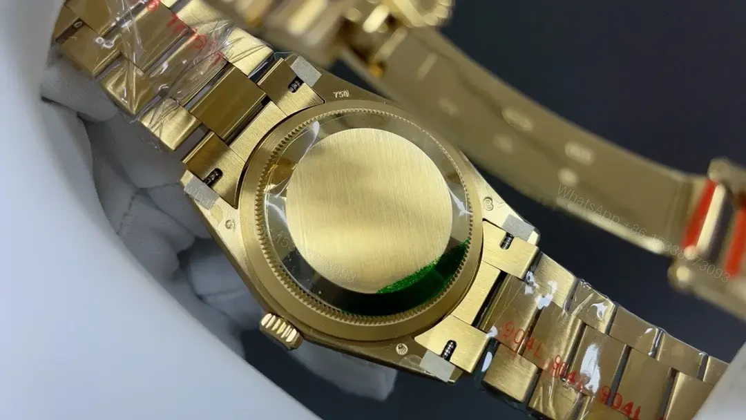 View 6 of Rolex Day-Date 36 118238 Yellow Gold Champagne Dial Oyster Bracelet Watch 118238-0103