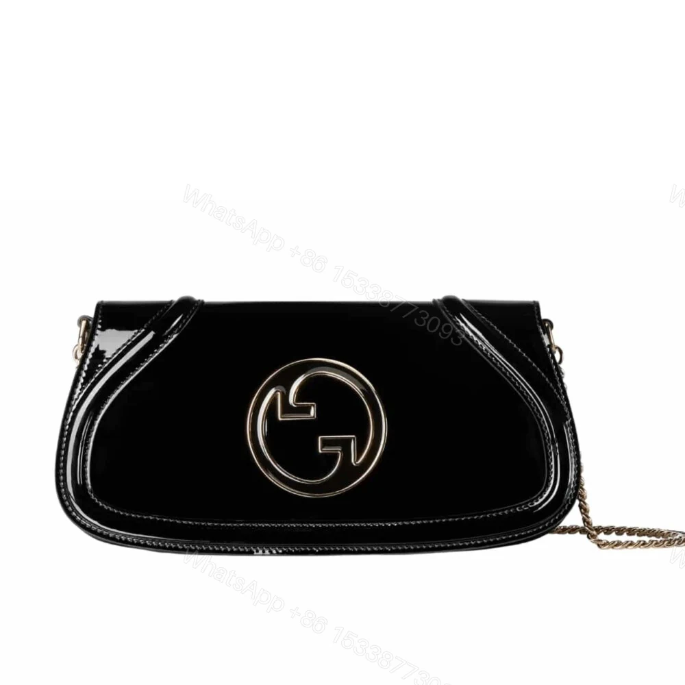Gucci Blondie Continental Chain Wallet Black 29Cm 814952 AAEEY 1000 — view 1