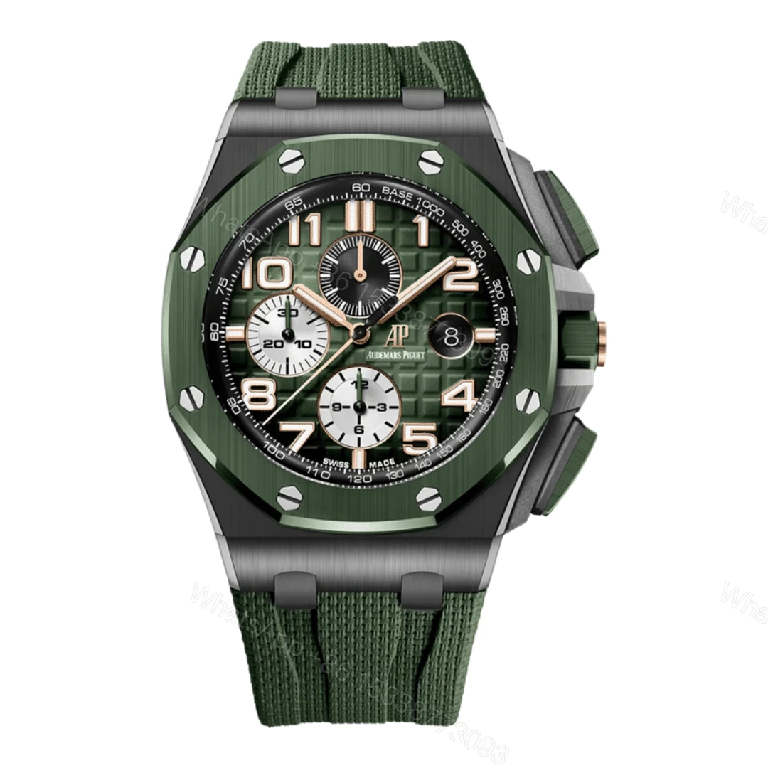 Audemars Piguet Offshore Chronograph Green Replica — view 1