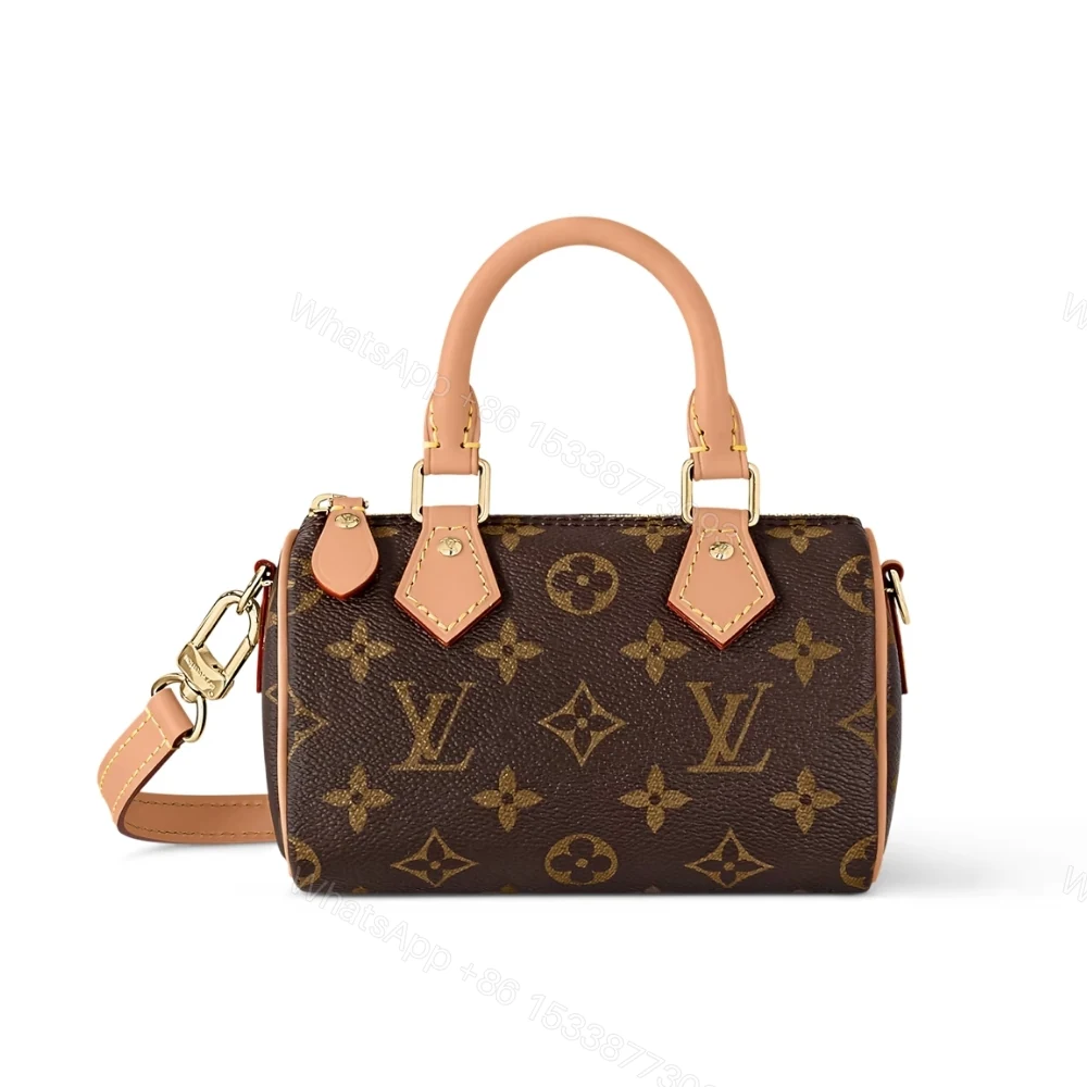 Louis Vuitton Nano Speedy Monogram Brown 16Cm M81085 — view 1