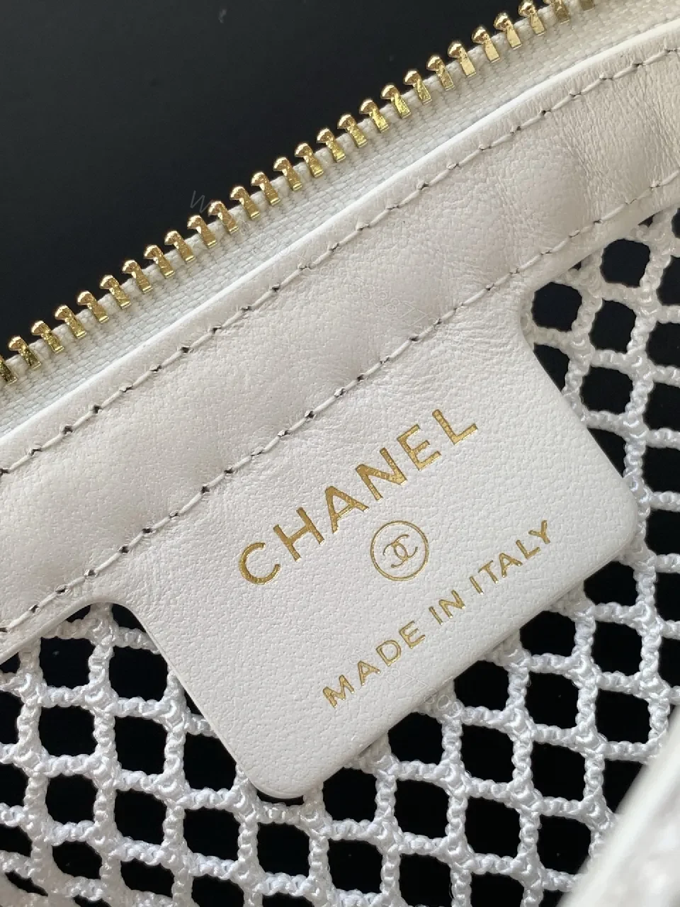View 6 of White Mesh Shoulder Bag Chic Breathable Luxury
