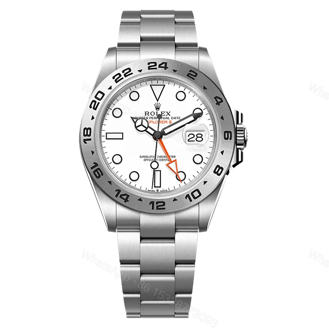 Rolex Explorer II White Dial Replica — view 1