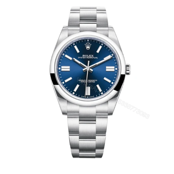 Rolex Oyster Perpetual Navy Blue 41Mm — view 1