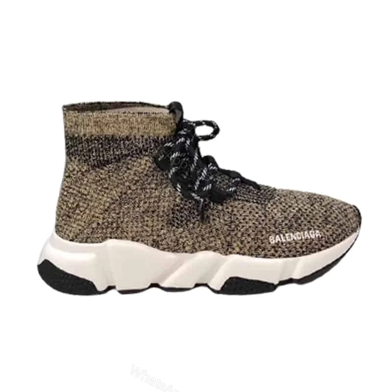 BALENCIAGA MEN’S SPEED LACE-UP SNEAKER – BB165 — view 1