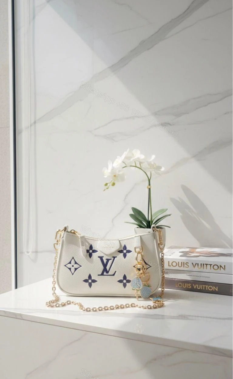 Louis Vuitton Monogram Empreinte Leather Bag Purple First Copy | AAA+ Replica — view 1