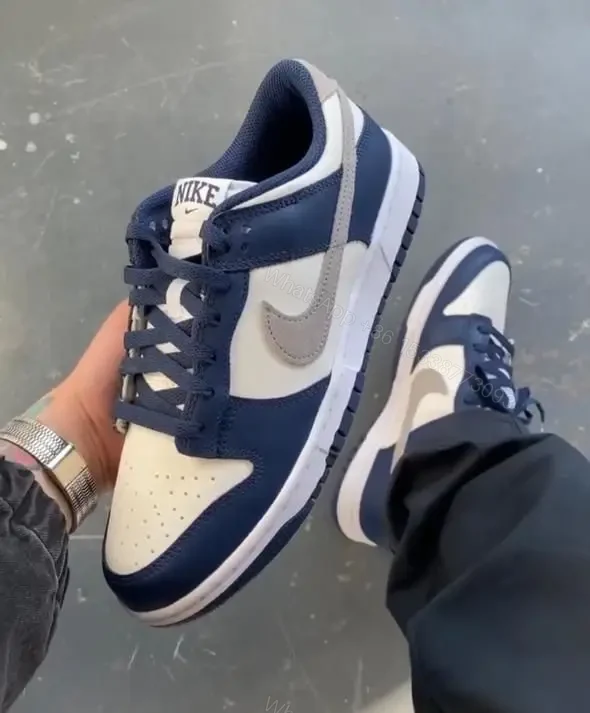 NIKE DUNK LOW “MIDNIGHT NAVY — view 1