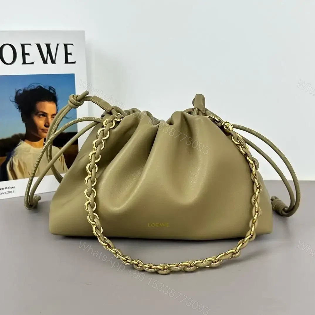 LOEWE Green Flamenco Purse Bag — view 1