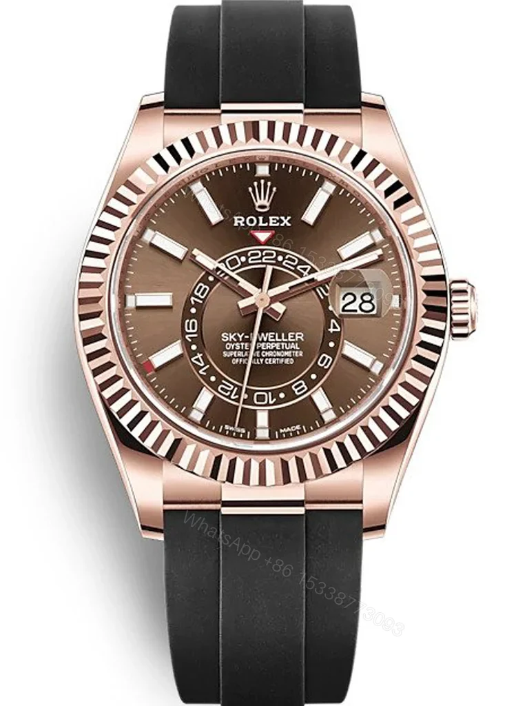 Replica Rolex Sky-Dweller Chocolate Dial 326235 — view 1