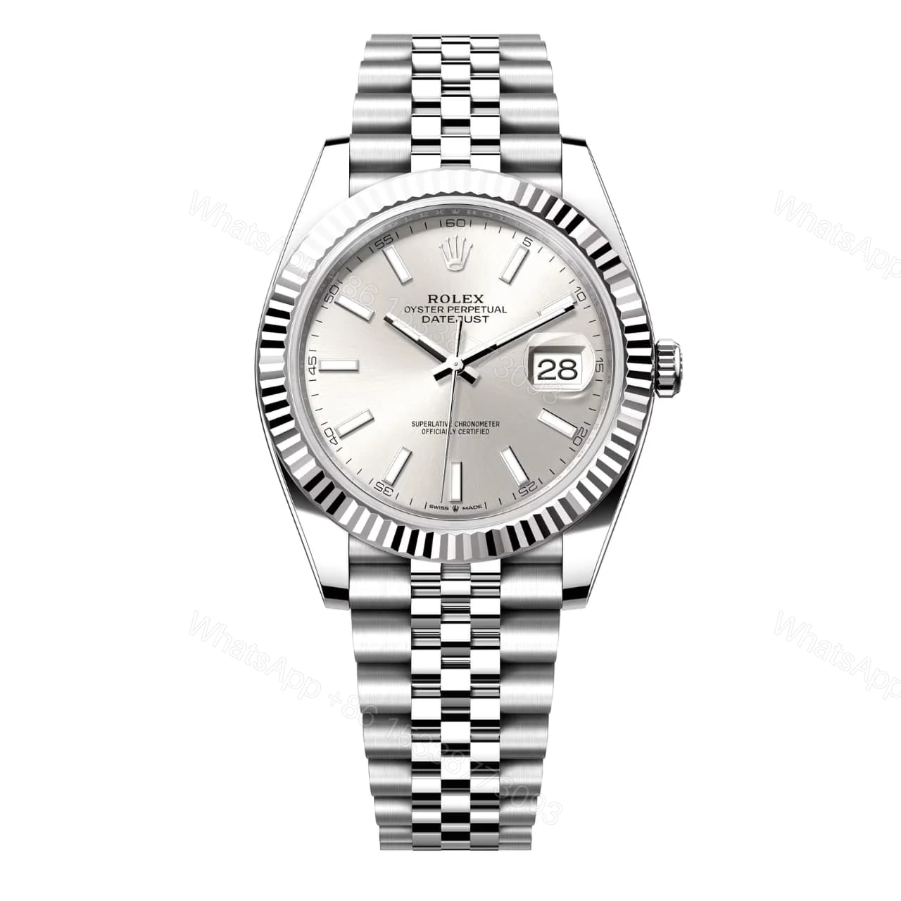 Rolex Datejust Oyster Perpetual Jubilee White 36Mm — view 1