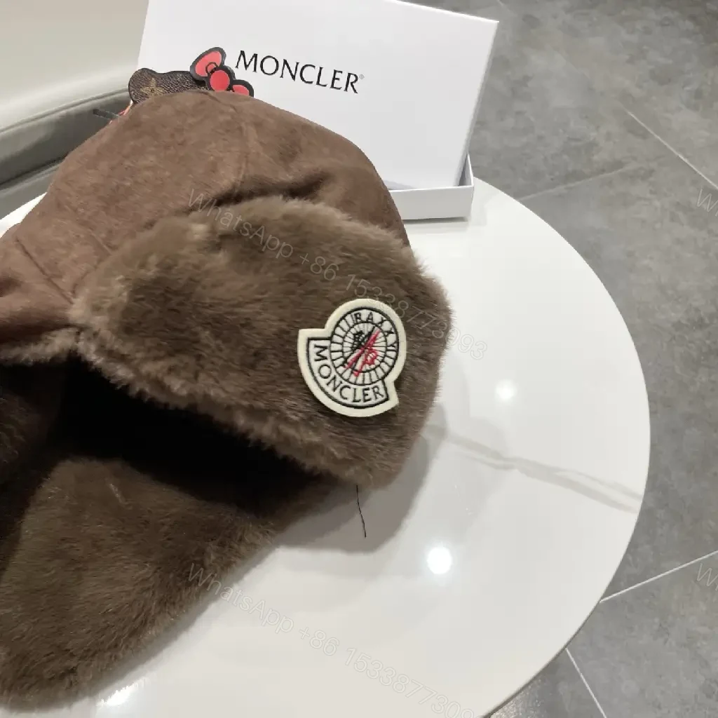 View 8 of Brown Faux Fur-Trim Trapper Hat: Luxury Warmth, All-Season Style