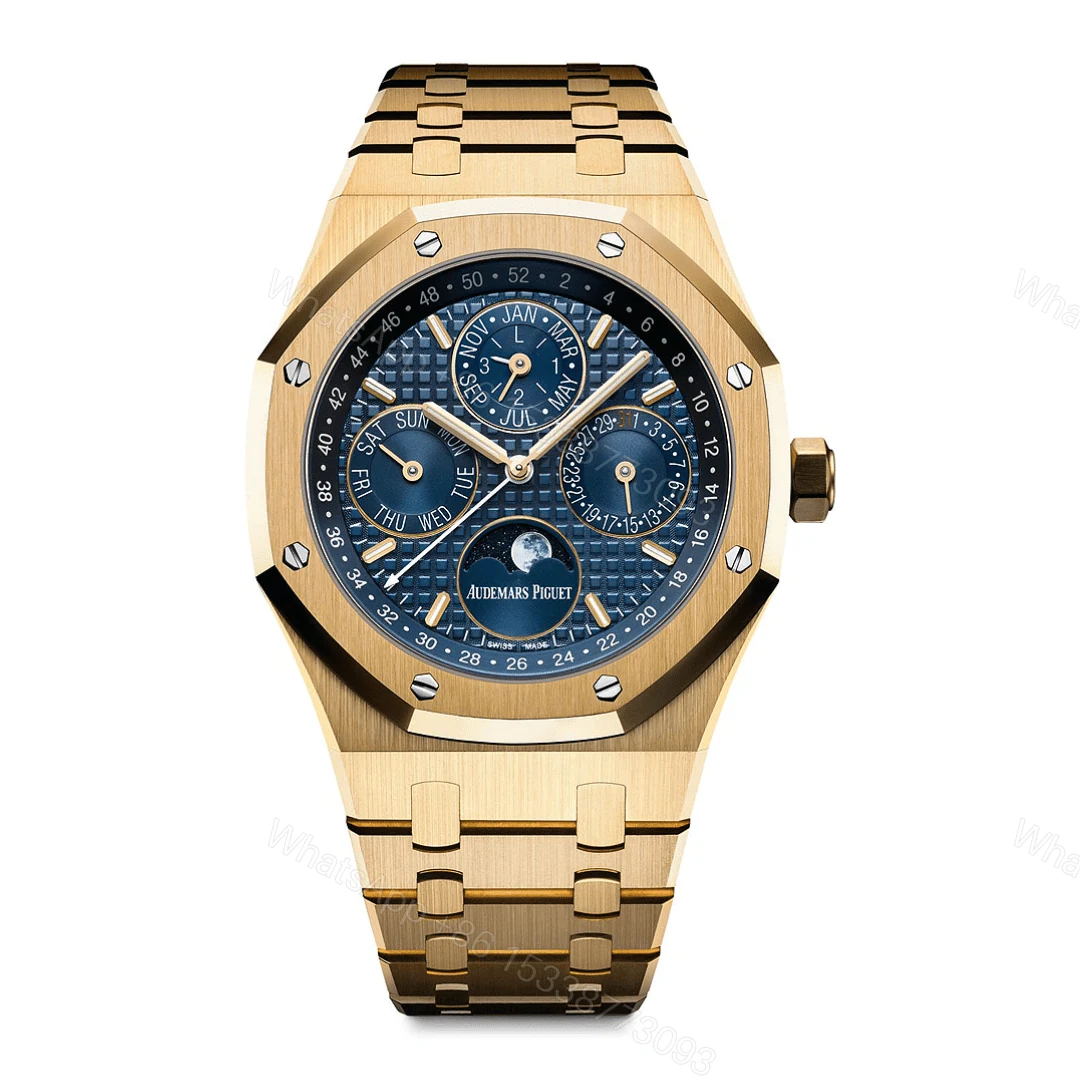 Audemars Piguet Royal Oak Perpetual Calendar Yellow Gold Replica — view 1