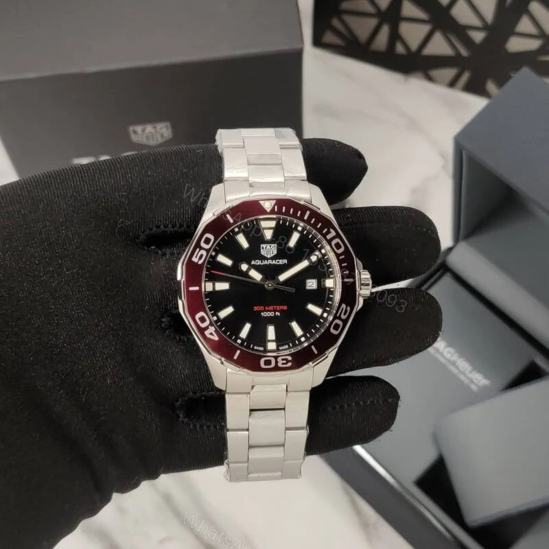 Tag Heuer Aquaracer Way101B.BA0746 Black Dial 43mm Automatic — view 1
