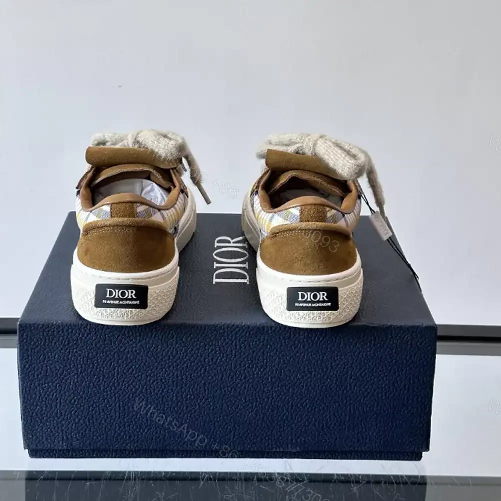 View 6 of DIOR B33 SPIN SNEAKERS IN BROWN – CD220
