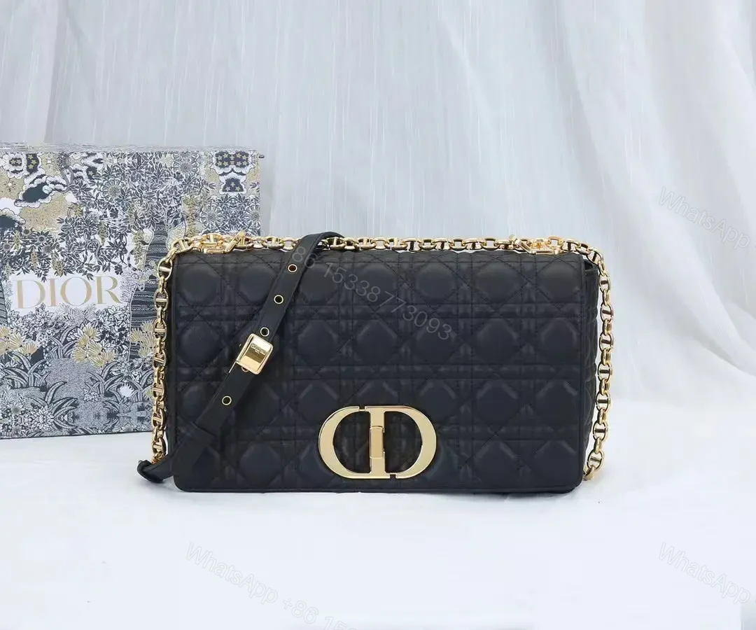 DIOR Soft black Cannage calfskin — view 1