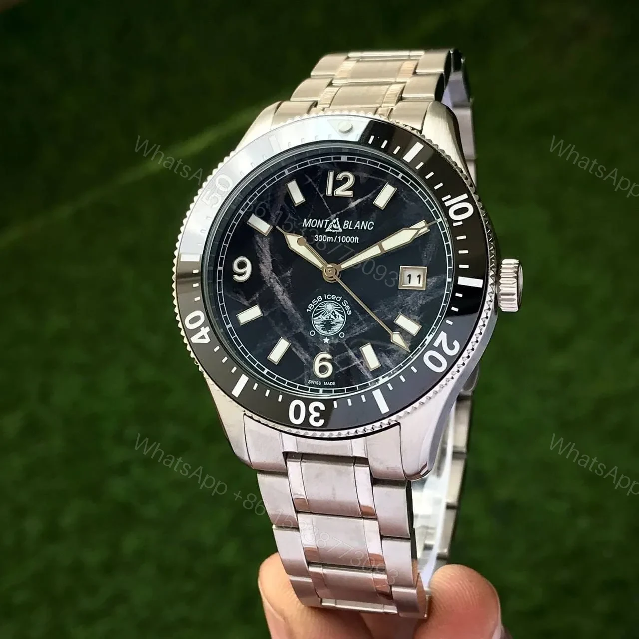 Montblanc 1858 Iced Sea Japanese Automatic — view 1