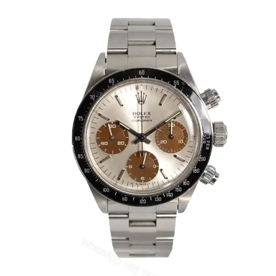 Rolex Daytona Silver Replica | Master Copy Watches — view 1