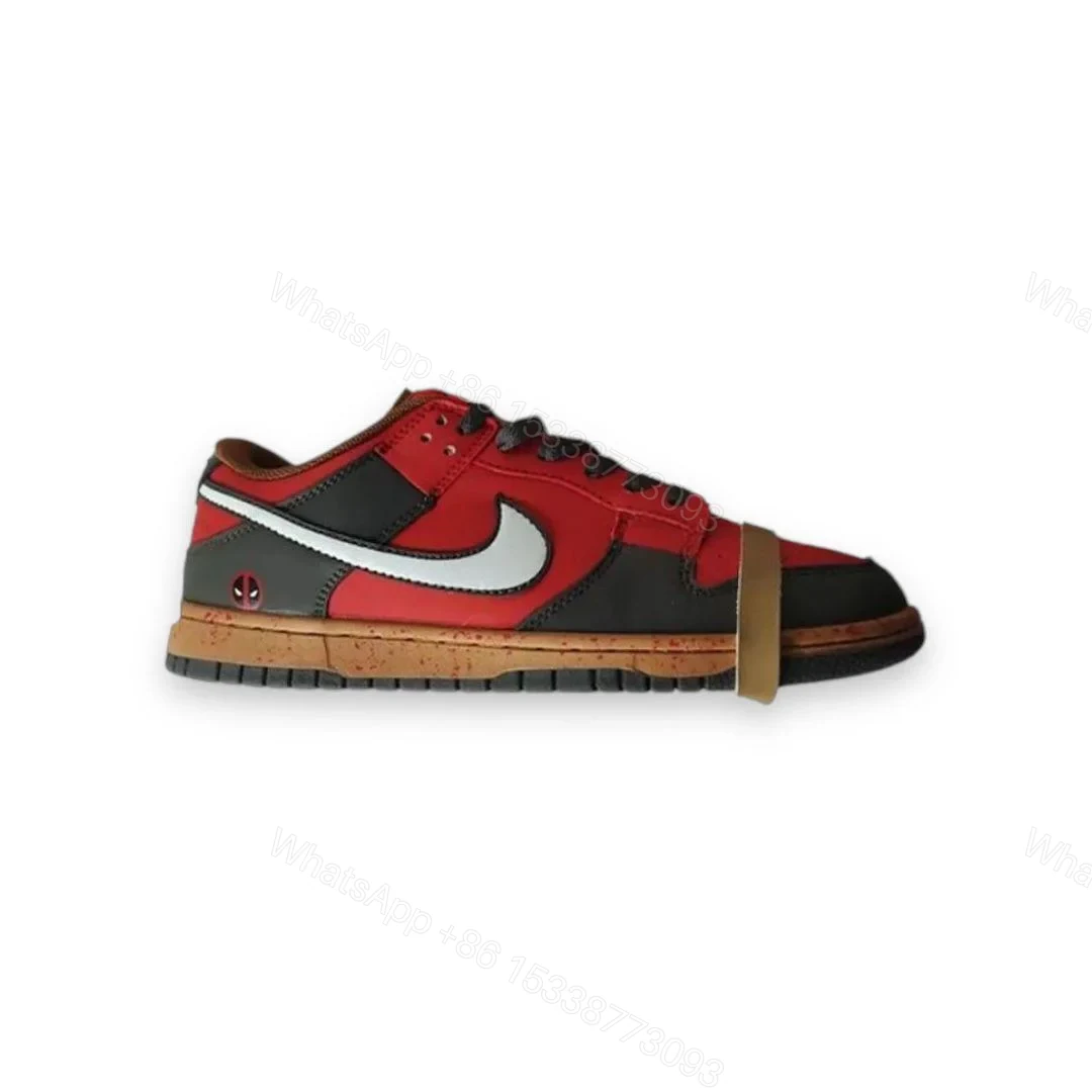 Nike SB Dunk Low “deadpool” — view 1