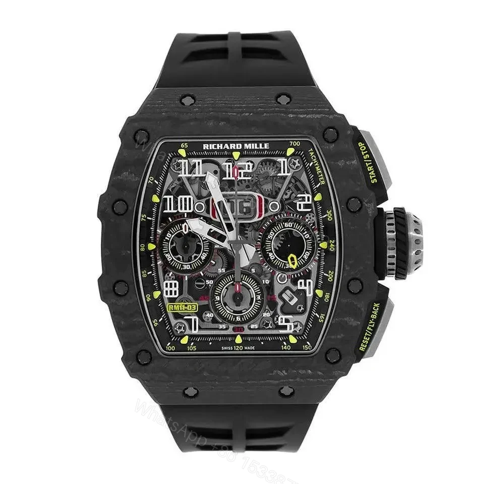 Richard Mille RM11-03 Carbon Automatic Flyback Chronograph — view 1