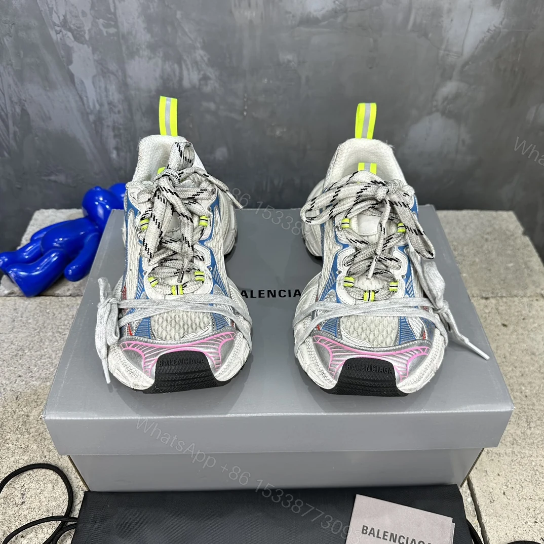 Balenciaga 高仿拼色老爹鞋螢光元素注目感設計款 — view 1