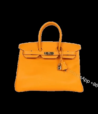 Hermès Birkin 35 Jaune D’or Candy Epsom Permabrass Hardware — view 1