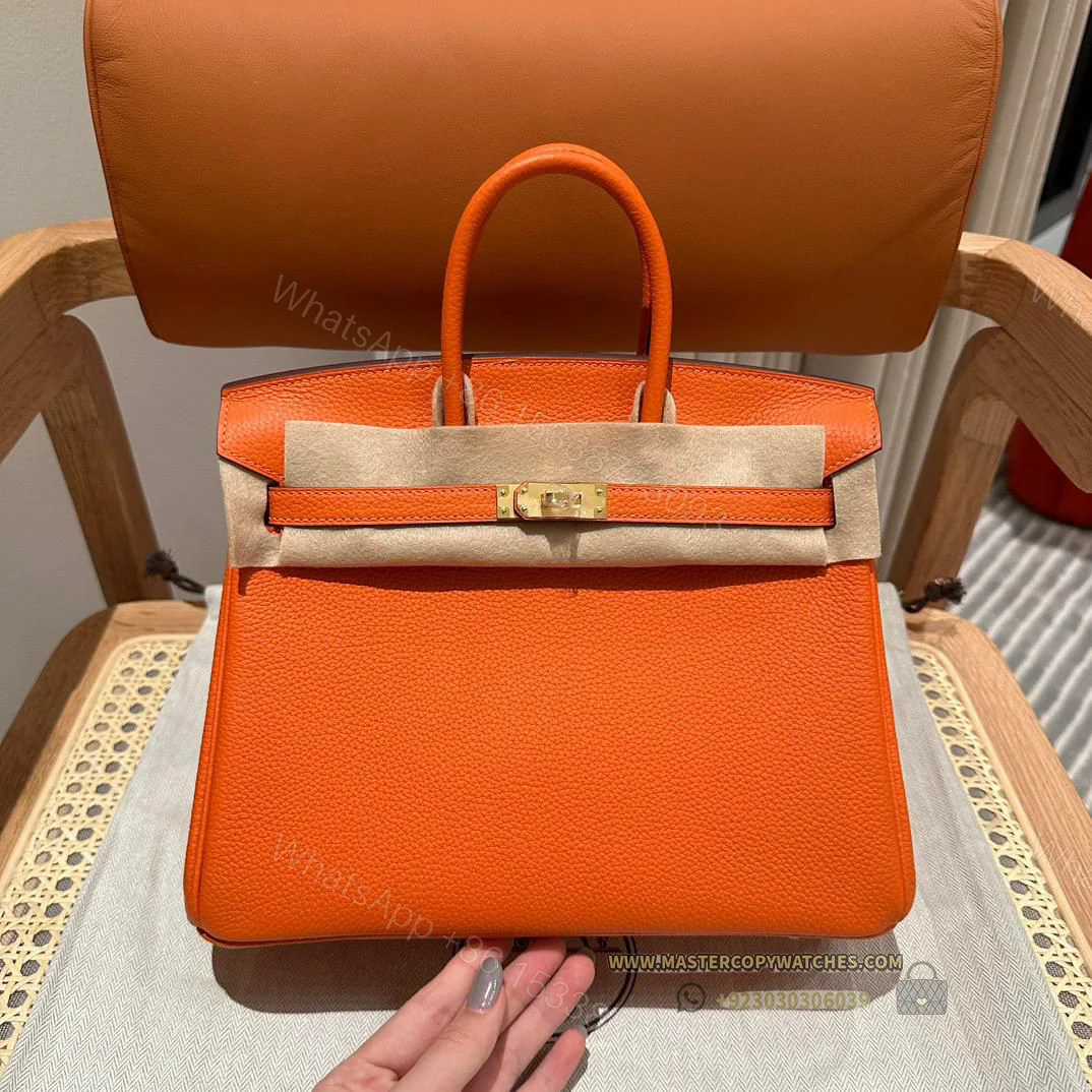 Hermes Birkin 30 Orange — view 1