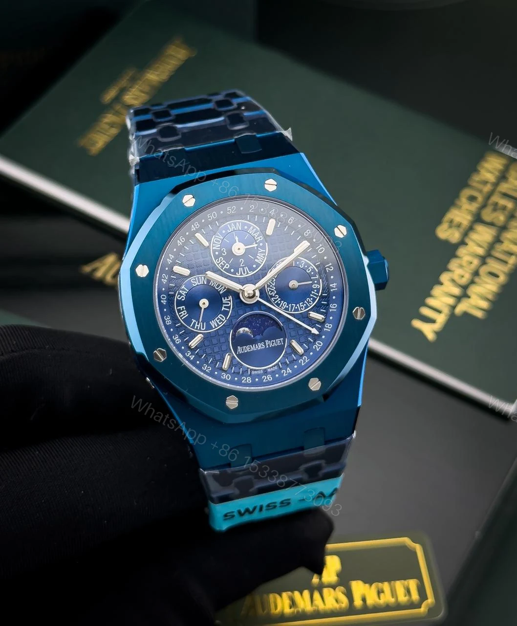Audemars Piguet Royal Oak Perpetual Calendar 41mm Blue Ceramic — view 1