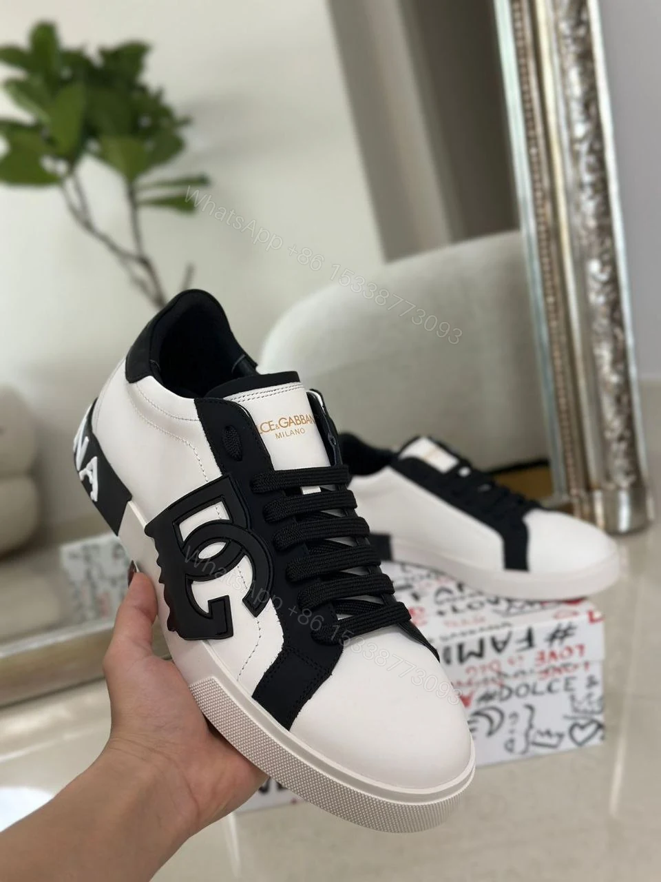 Design Dolce & Gabbana ‘Portofino’ sneakers — view 1