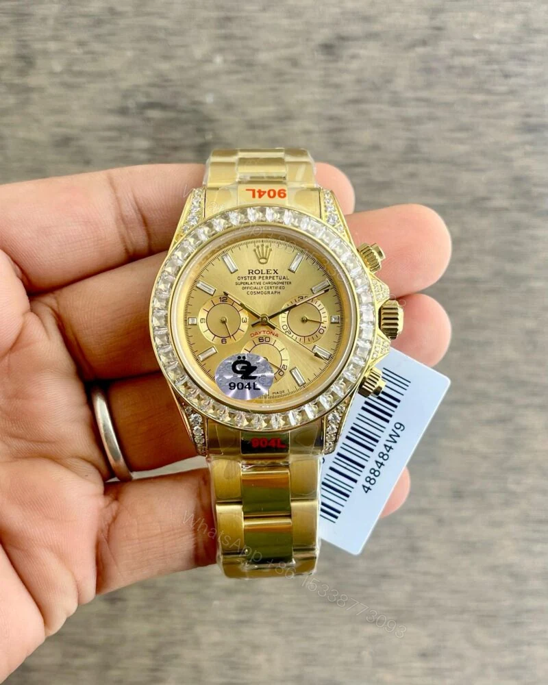 Rolex Daytona Yellow Golden 40mm Automatic Chronograph — view 1
