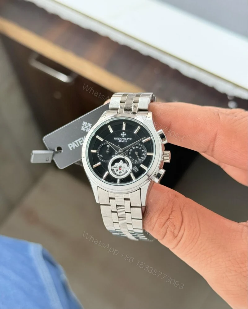 Patek Philippe Chronograph Black 36mm Quartz — view 1