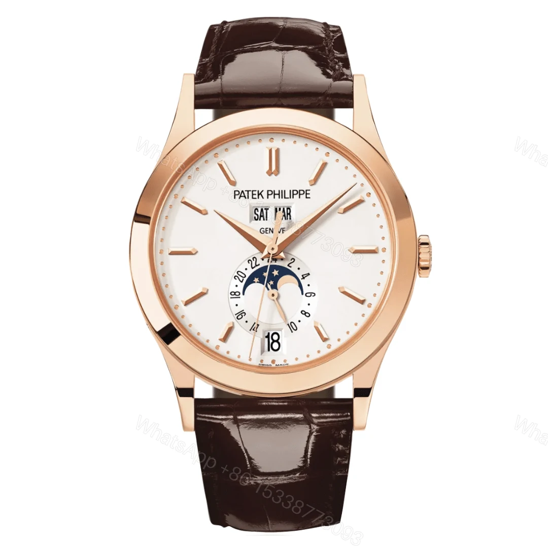 Patek Philippe Complications 5396 Rose Gold White Dial Replica — view 1