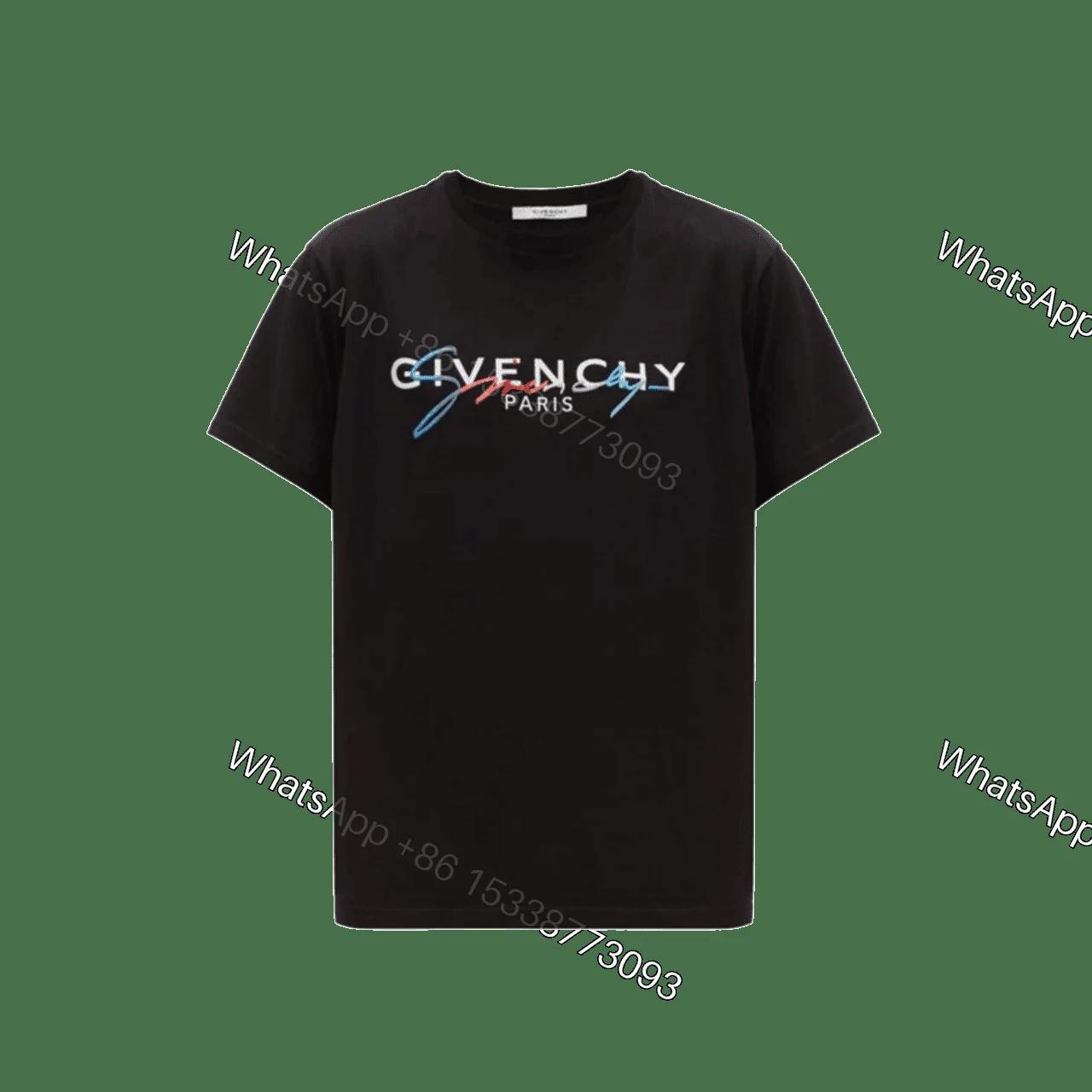 GIVENCHY RAINBOW SIGNATURE COTTON T-SHIRT – GVC4 — view 1