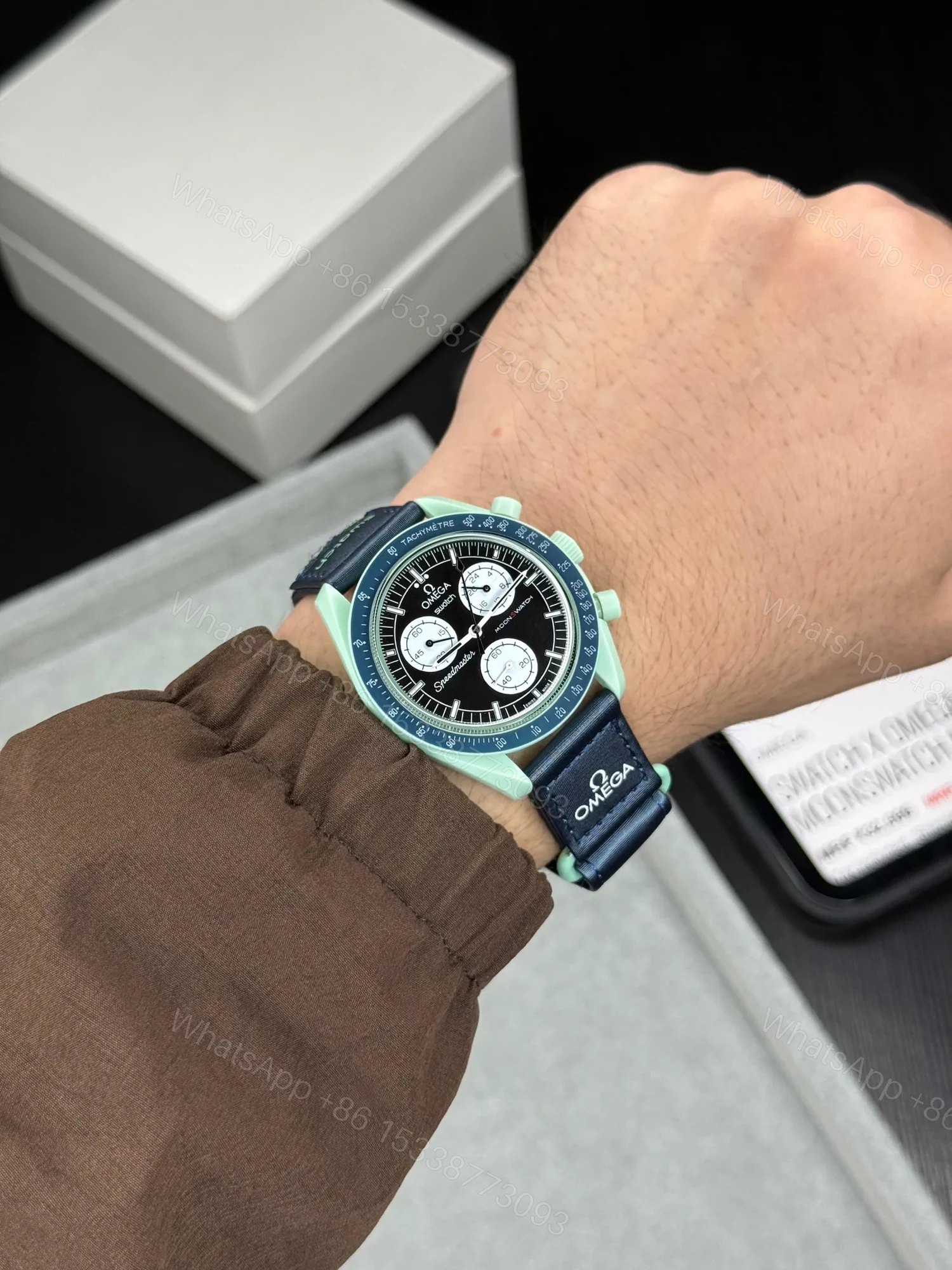 Omega x Swatch Bioceramic MoonSwatch — view 1