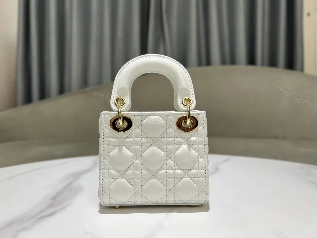 View 5 of Mini Quilted White Dior Bag: Elevated Everyday Luxury