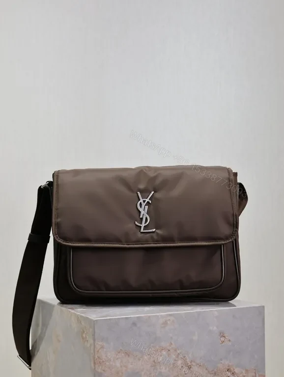 Structured Compact Messenger Bag: Luxe Hardware, Everyday Use — view 1