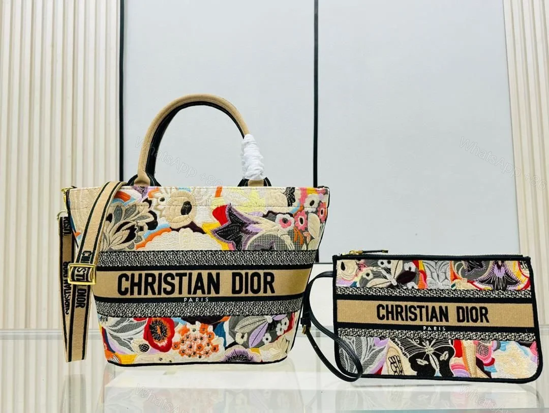 CHRISTIAN DIOR CHAPEAU BASKET BAG — view 1