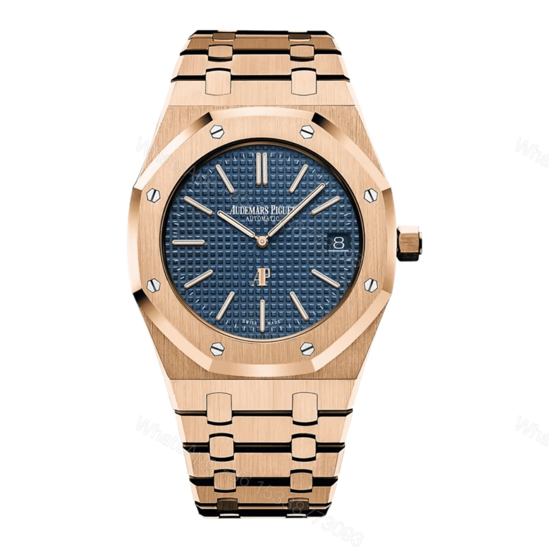 Audemars Piguet Royal Oak Rose Gold Extra Thin Replica — view 1